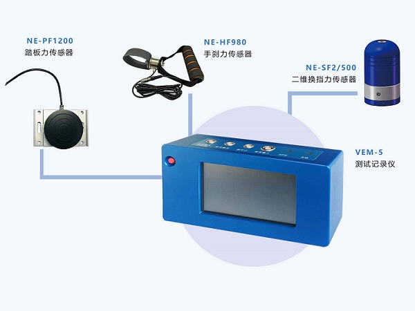 汽車踏板力-換擋力-手剎力測(cè)試系統(tǒng)