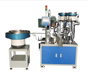 鉸鏈底座攻牙螺絲自動(dòng)機(jī)